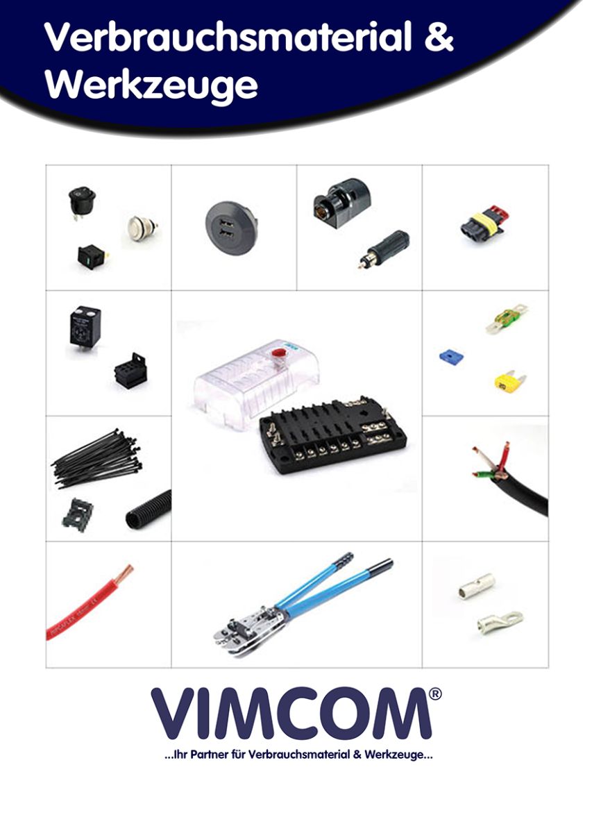Crimpzange Set 5 Werkzeuge - Vimcom - Car and Antenna Solutions - Antennen  und Konfektionierung von Koaxialkabeln